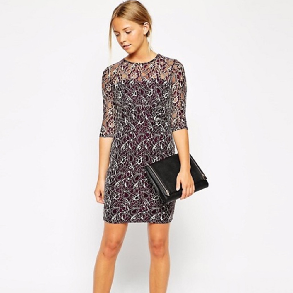 Sugarhill Boutique Mini Cocktail Dress s sz 6 NWT